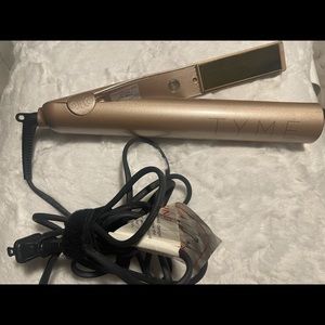 Tyme curling and flat iron hair tool